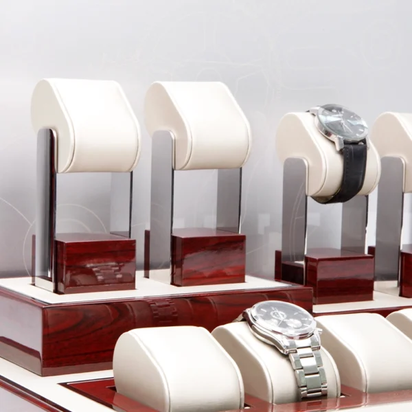 Metal Wooden Watch Window Display