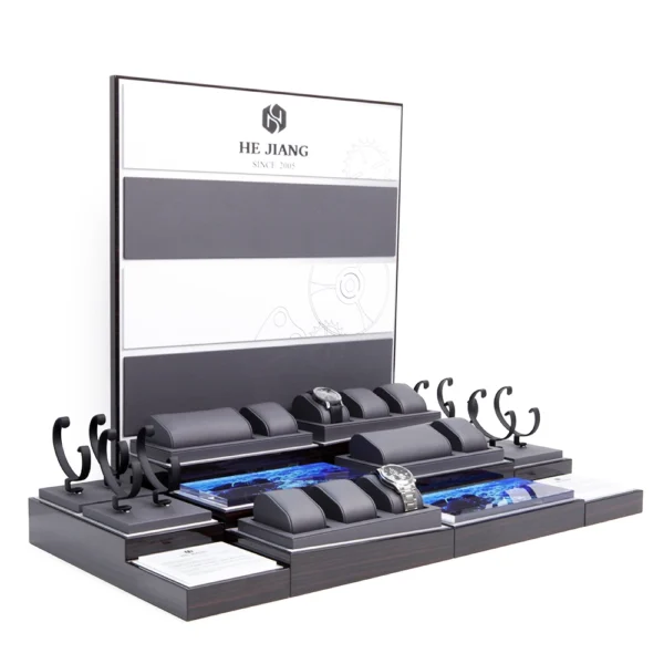 Metal MDF Wooden Watch Window Display