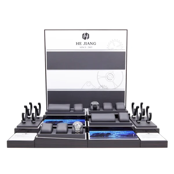 Metal MDF Wooden Watch Window Display