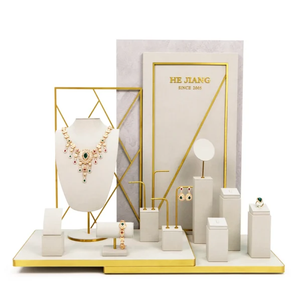 Metal Silk Jewellery Display