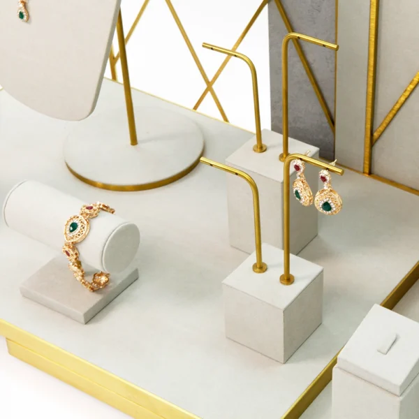 Metal Silk Jewellery Display