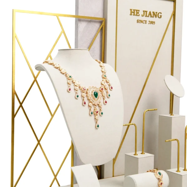 Metal Silk Jewellery Display