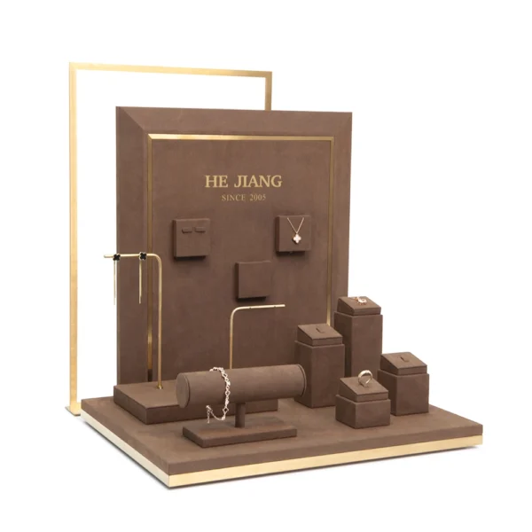 Metal Silk Jewelry Display