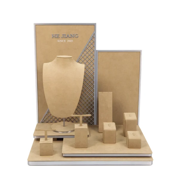 Metal Silk Jewelry Display