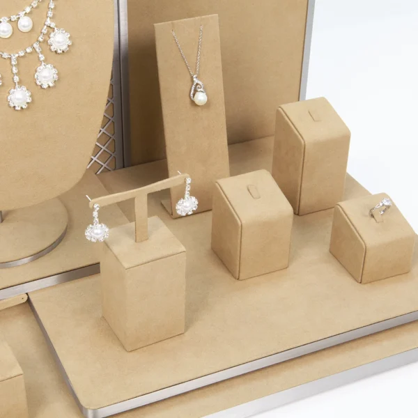 Metal Silk Jewelry Display