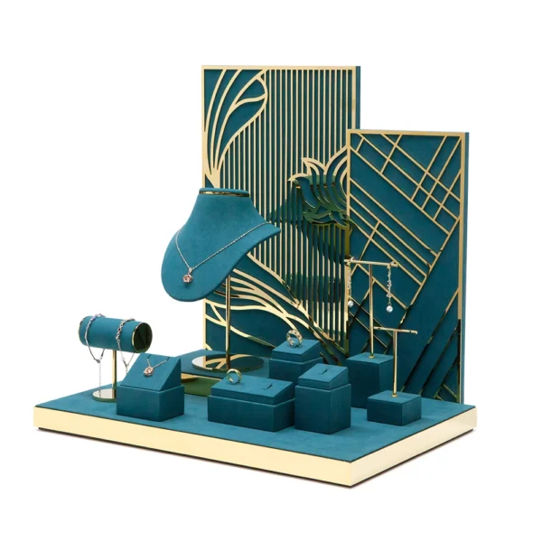 Metal Silk Jewelry Display