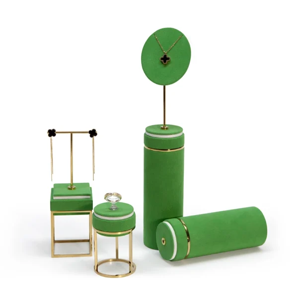 Metal Silk Jewelry Display