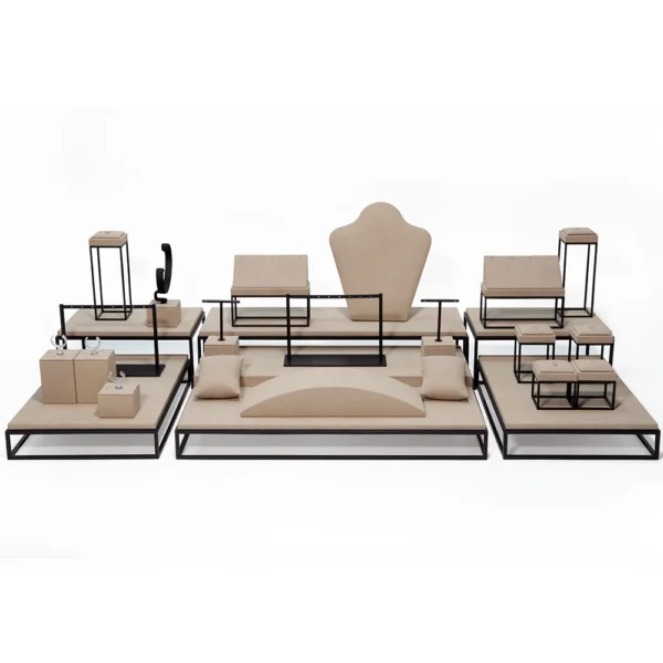 Metal Silk Jewelry Display