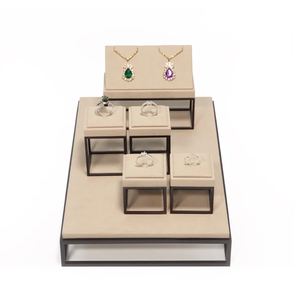 Metal Silk Jewelry Display